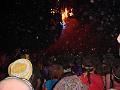 Man on fireworks (flash)